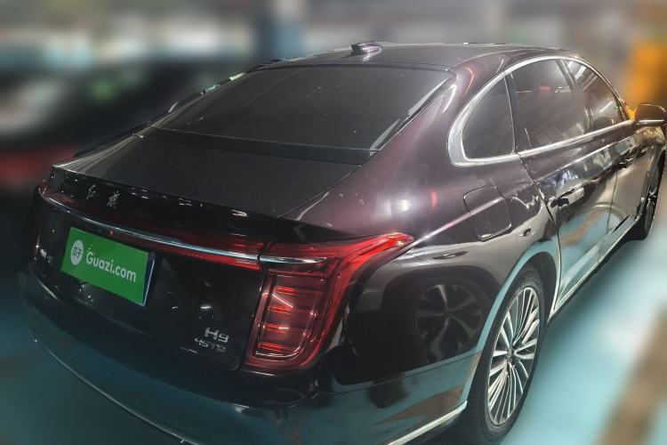 Used Hongqi H9 2020 2.0T Smart Connect Flagship Edition Rear Right 45 Deg