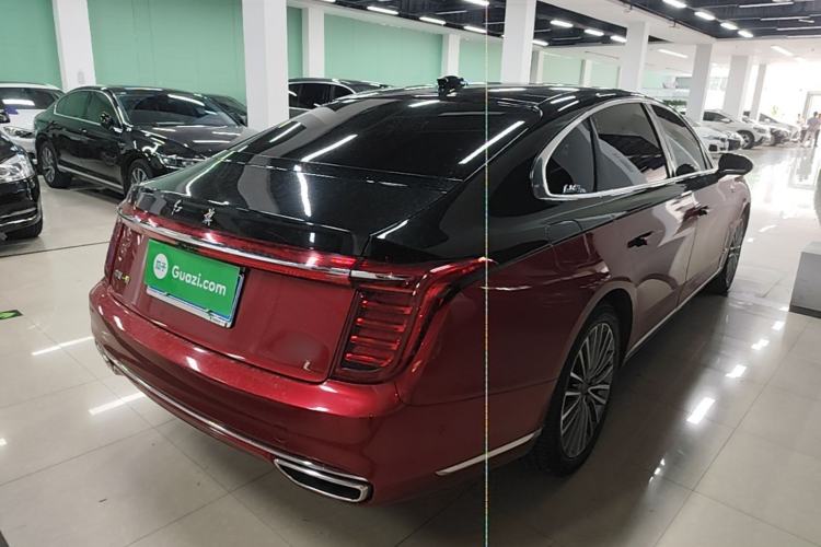 Used Hongqi H9 2020 2.0T Smart Connect Flagship Edition Rear Right 45 Deg