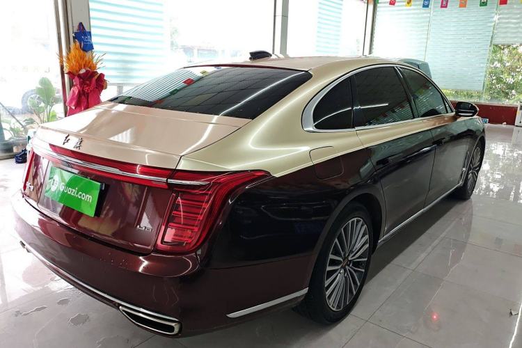 Used Hongqi H9 2020 2.0T Smart Connect Flagship Edition Rear Right 45 Deg
