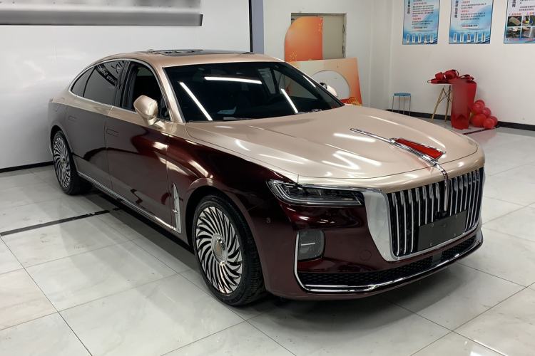 Used Hongqi H9 2020 2.0T Smart Connect Flagship Edition Rear Right 45 Deg