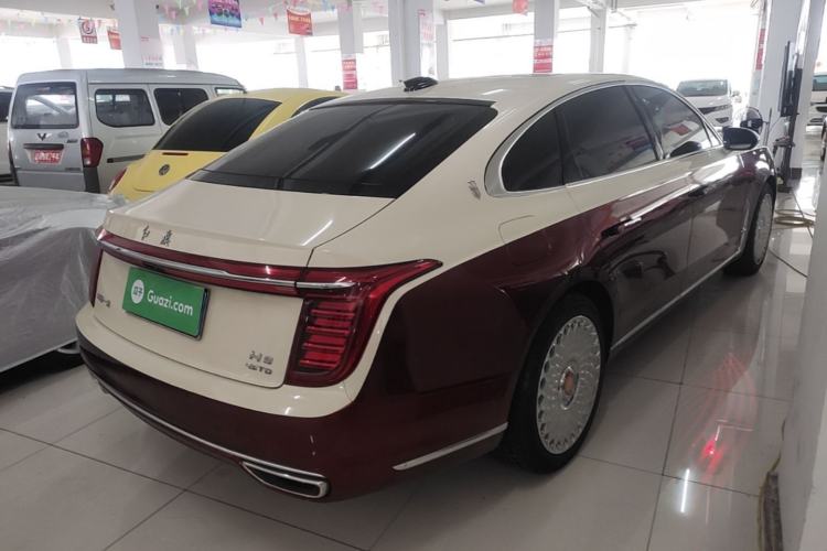 Used Hongqi H9 2020 2.0T Smart Connect Flagship Edition Rear Right 45 Deg
