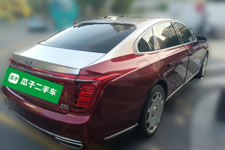 Used Hongqi H9 2020 2.0T Smart Connect Flagship Edition Rear Right 45 Deg