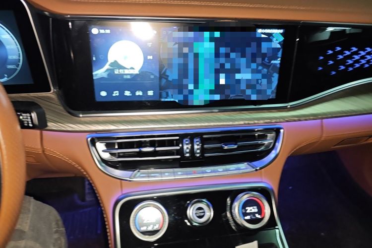 Used Hongqi H9 2020 2.0T Smart Connect Flagship Edition Audio And AC Panel