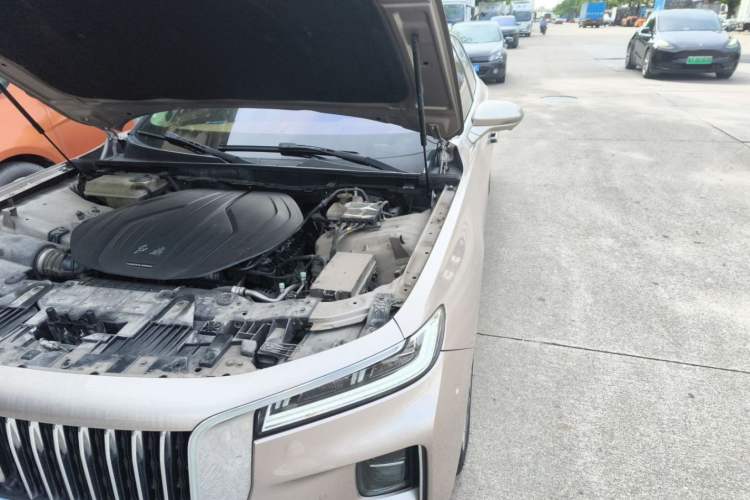 Used Hongqi H9 2020 2.0T Smart Connect Flagship Edition Engine Bay Left