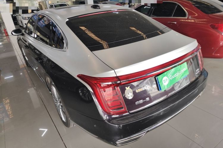 Used Hongqi H9 2020 2.0T Smart Connect Flagship Edition Rear Left 45 Deg