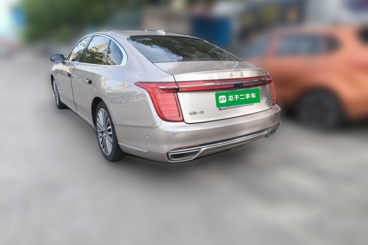Used Hongqi H9 2020 2.0T Smart Connect Flagship Edition Rear Left 45 Deg