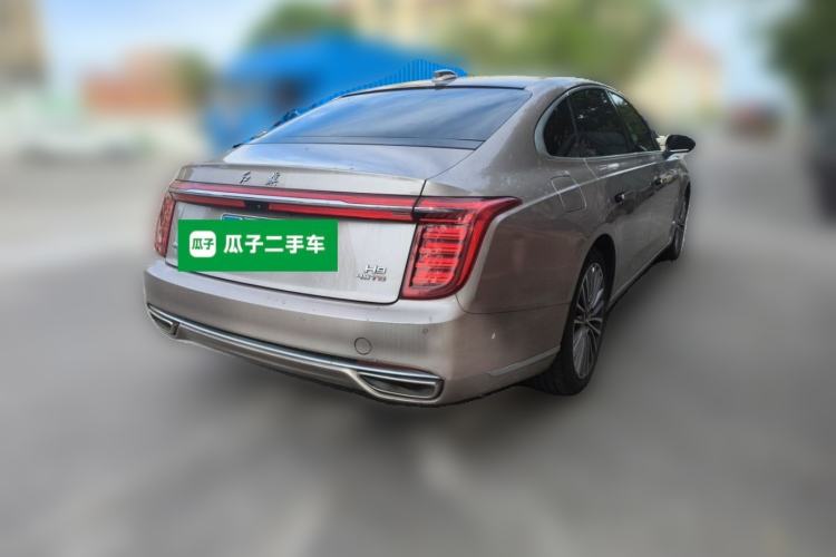 Used Hongqi H9 2020 2.0T Smart Connect Flagship Edition Rear Right 45 Deg