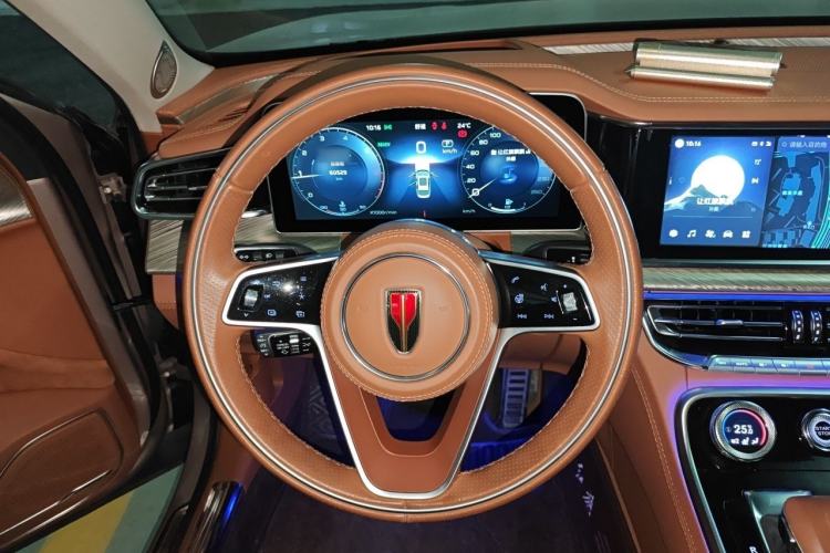 Used Hongqi H9 2020 2.0T Smart Connect Flagship Edition Steering Wheel