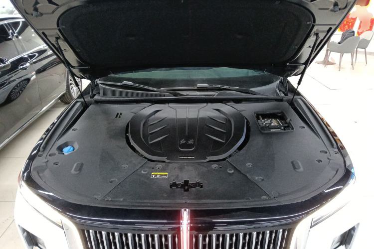 Used Hongqi H9 2020 3.0T Smart Connect Flagship Four-Seat Version Engine Bay