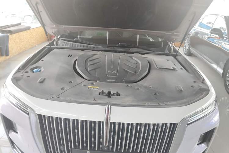 Used Hongqi H9 2020 3.0T Smart Connect Flagship Four-Seat Version Engine Bay