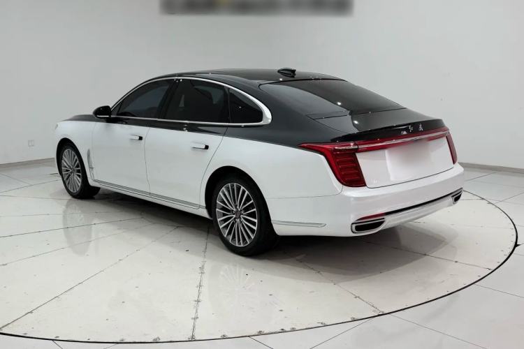 Used Hongqi H9 2020 2.0T Smart Connect Flagship Edition Rear Left 45 Deg