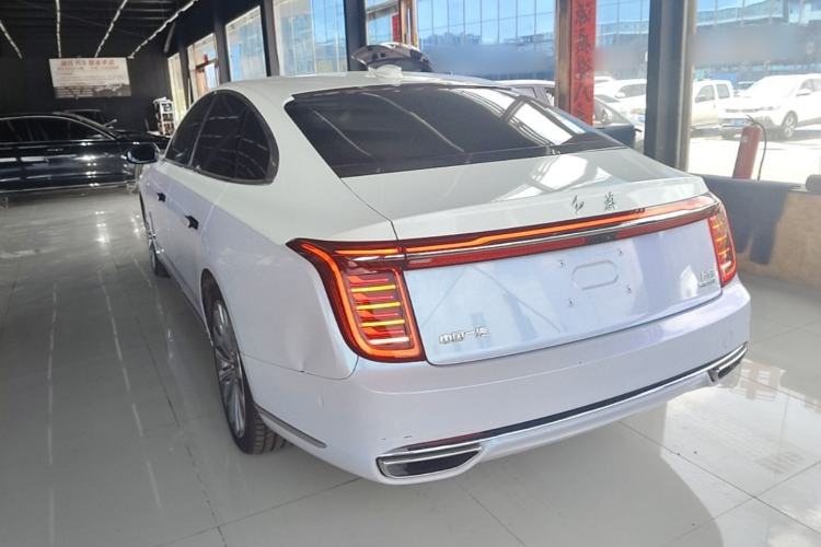 Used Hongqi H9 2020 3.0T Smart Connect Flagship Four-Seat Version Rear Left 45 Deg