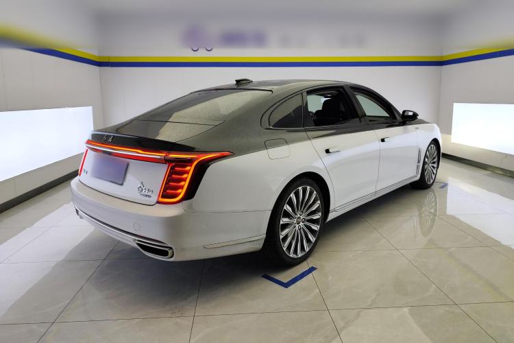 Used Hongqi H9 2020 3.0T Smart Connect Flagship Four-Seat Version Rear Right 45 Deg