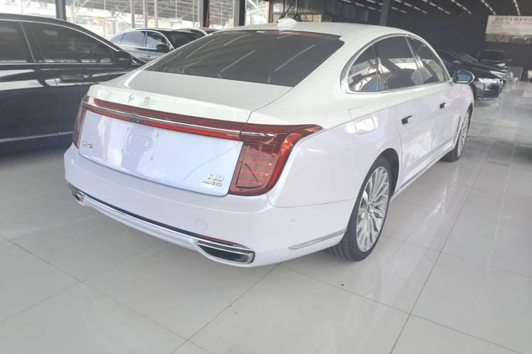 Used Hongqi H9 2020 3.0T Smart Connect Flagship Four-Seat Version Rear Right 45 Deg