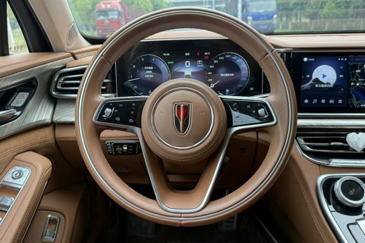 Used Hongqi H9 2020 2.0T Smart Connect Flagship Edition Steering Wheel