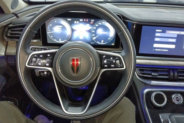 Used Hongqi H9 2020 3.0T Smart Connect Flagship Four-Seat Version Steering Wheel