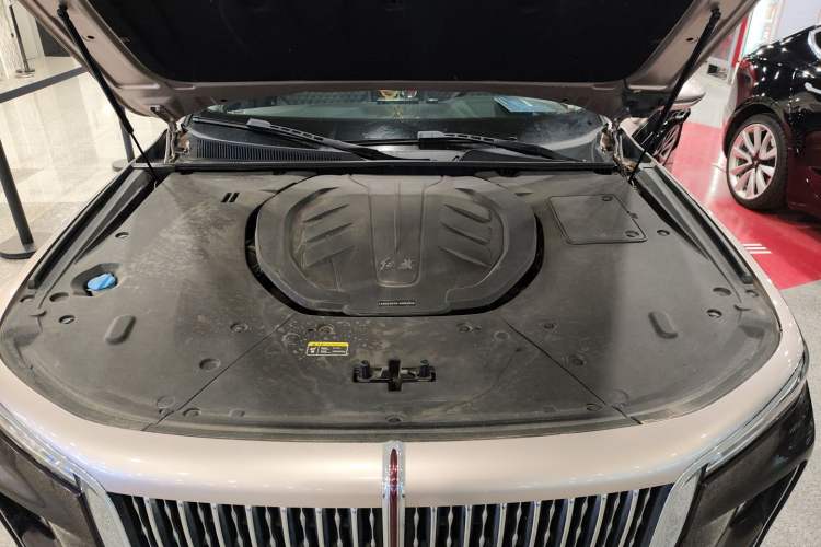 Used Hongqi H9 2020 3.0T Smart Connect Flagship Four-Seat Version Engine Bay