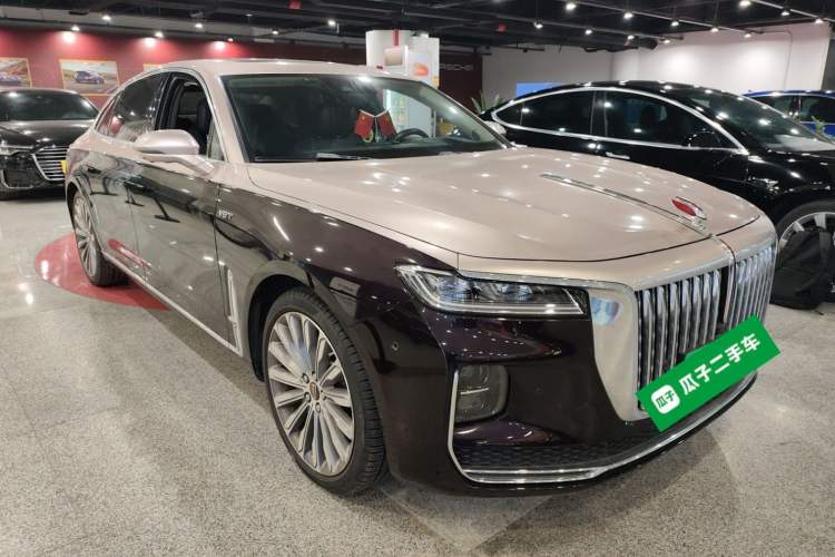 Used Hongqi H9 2020 3.0T Smart Connect Flagship Four-Seat Version Front Right 45 Deg
