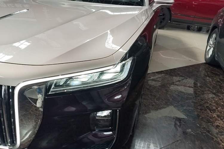 Used Hongqi H9 2020 3.0T Smart Connect Flagship Four-Seat Version Left Front Headlight