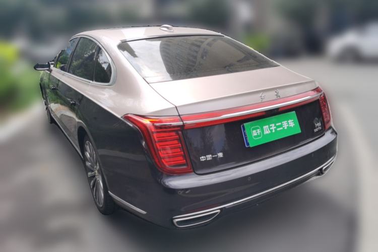 Used Hongqi H9 2020 3.0T Smart Connect Flagship Four-Seat Version Rear Left 45 Deg
