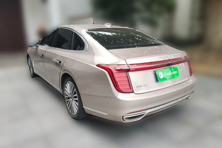 Used Hongqi H9 2020 3.0T Smart Connect Flagship Edition Rear Left 45 Deg