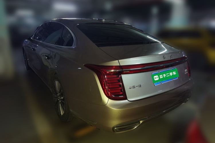 Used Hongqi H9 2020 2.0T Smart Connect Flagship Edition Rear Left 45 Deg
