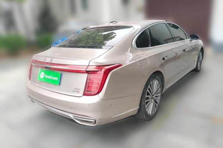 Used Hongqi H9 2020 3.0T Smart Connect Flagship Edition Rear Right 45 Deg
