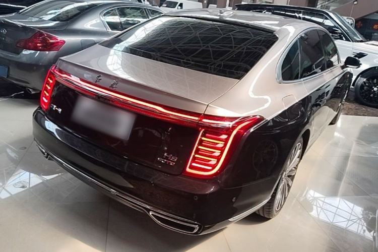 Used Hongqi H9 2020 3.0T Smart Connect Flagship Four-Seat Version Rear Right 45 Deg