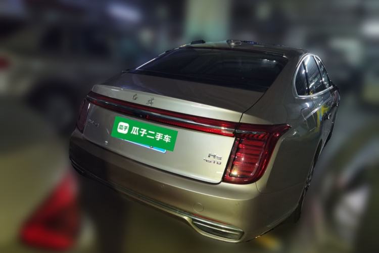 Used Hongqi H9 2020 2.0T Smart Connect Flagship Edition Rear Right 45 Deg