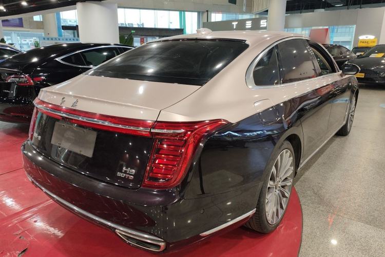 Used Hongqi H9 2020 3.0T Smart Connect Flagship Four-Seat Version Rear Right 45 Deg