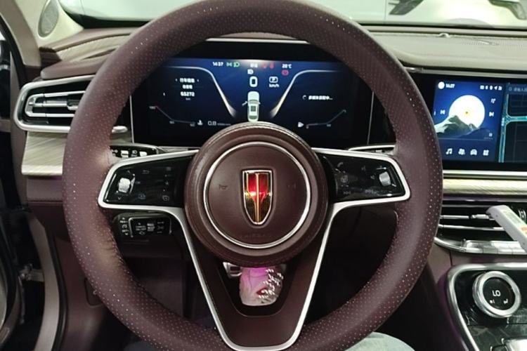 Used Hongqi H9 2020 3.0T Smart Connect Flagship Four-Seat Version Steering Wheel