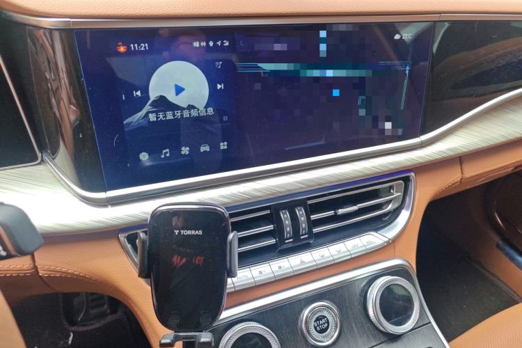 Used Hongqi H9 2022 2.0T Smart Connect Flagship Edition Audio And AC Panel