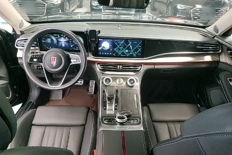 Used Hongqi H9 2022 2.0T Smart Connect Flagship Edition Center Console