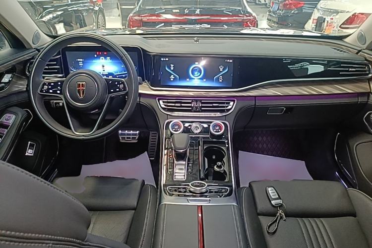 Used Hongqi H9 2022 2.0T Smart Connect Flagship Edition Center Console