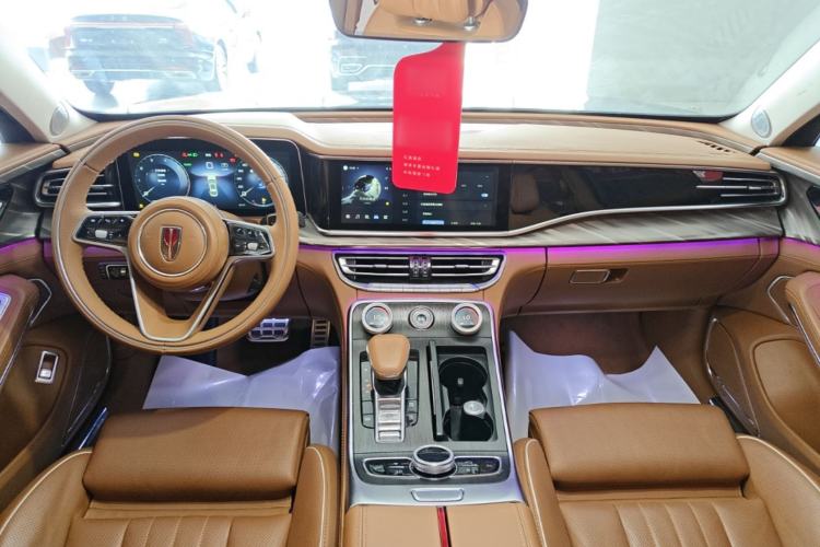 Used Hongqi H9 2022 2.0T Smart Connect Flagship Edition Center Console