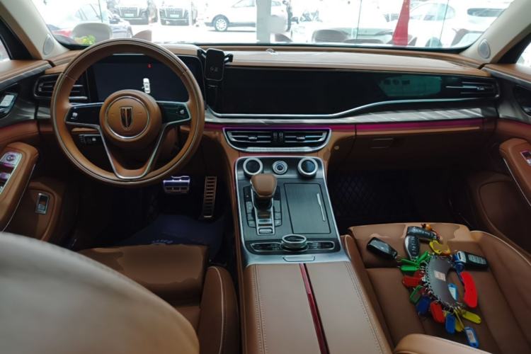 Used Hongqi H9 2022 2.0T Smart Connect Flagship Edition Center Console
