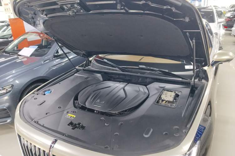 Used Hongqi H9 2022 2.0T Smart Connect Flagship Edition Engine Bay