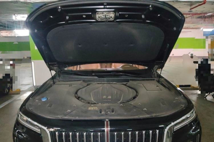 Used Hongqi H9 2022 2.0T Smart Connect Flagship Edition Engine Bay