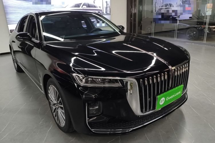 Used Hongqi H9 2022 2.0T Smart Connect Flagship Edition Front Right 45 Deg