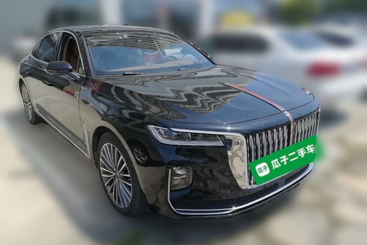 Used Hongqi H9 2022 2.0T Smart Connect Flagship Edition Front Right 45 Deg