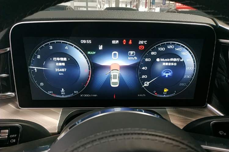 Used Hongqi H9 2022 2.0T Smart Connect Flagship Edition Instrument Cluster