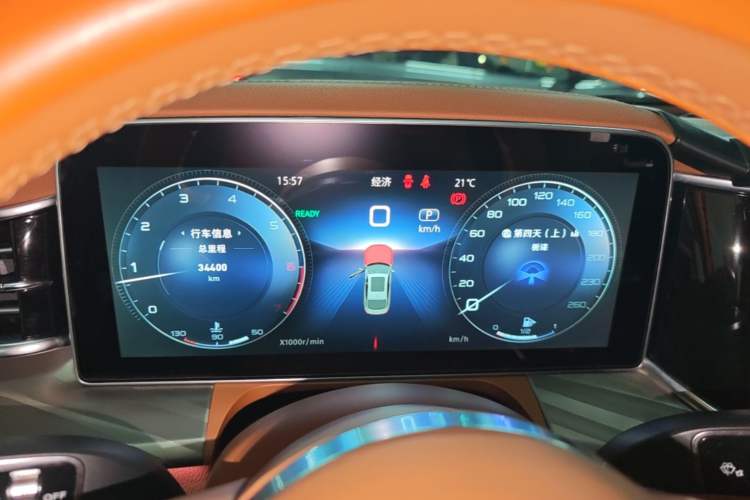 Used Hongqi H9 2022 2.0T Smart Connect Flagship Edition Instrument Cluster