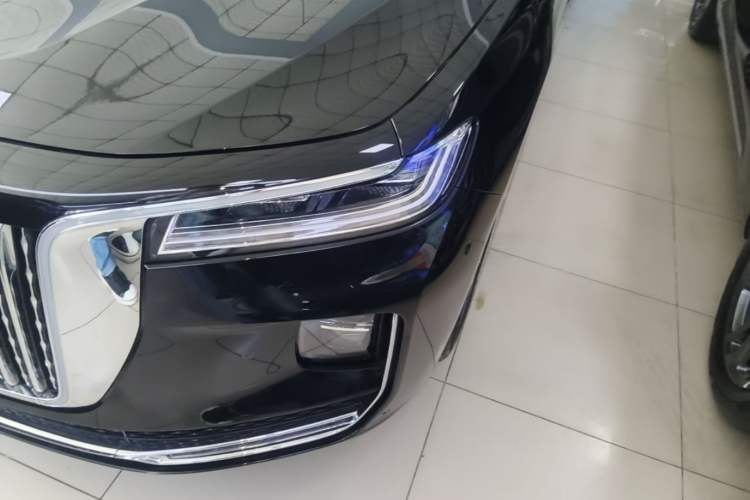 Used Hongqi H9 2022 3.0T Smart Connect Flagship Four-Seater Version Left Front Headlight