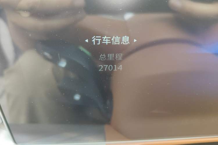 Used Hongqi H9 2022 2.0T Smart Connect Flagship Edition Odometer Close Up