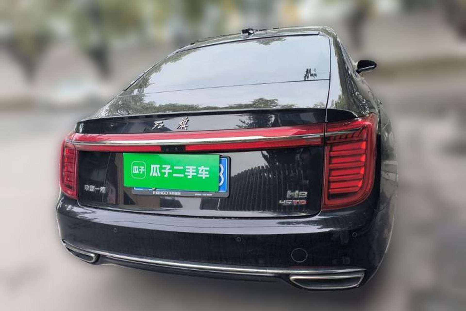 Used Hongqi H9 2022 2.0T Smart Connect Flagship Edition Rear