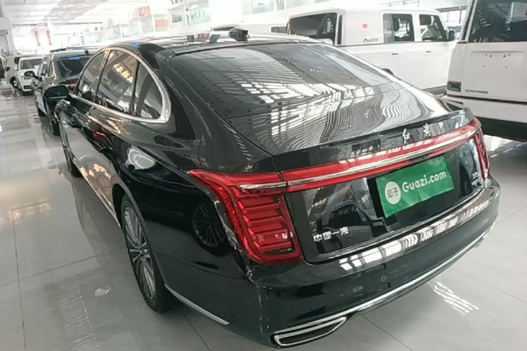 Used Hongqi H9 2022 2.0T Smart Connect Flagship Edition Rear Left 45 Deg