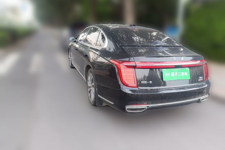 Used Hongqi H9 2022 2.0T Smart Connect Flagship Edition Rear Left 45 Deg