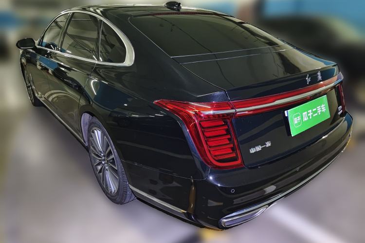Used Hongqi H9 2022 2.0T Smart Connect Flagship Edition Rear Left 45 Deg