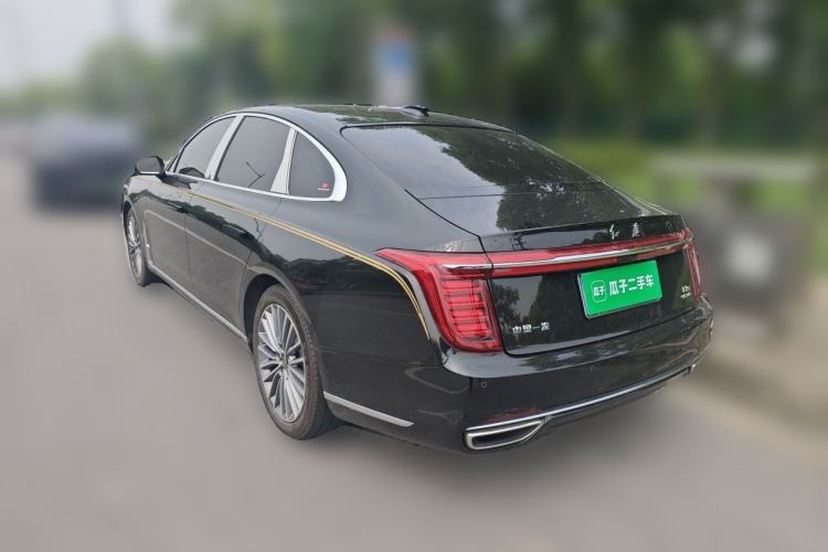 Used Hongqi H9 2022 2.0T Smart Connect Flagship Edition Rear Left 45 Deg