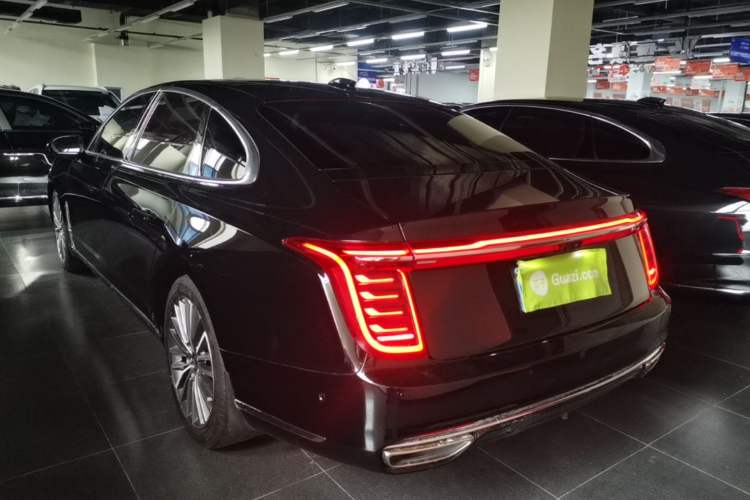 Used Hongqi H9 2022 2.0T Smart Connect Flagship Edition Rear Left 45 Deg